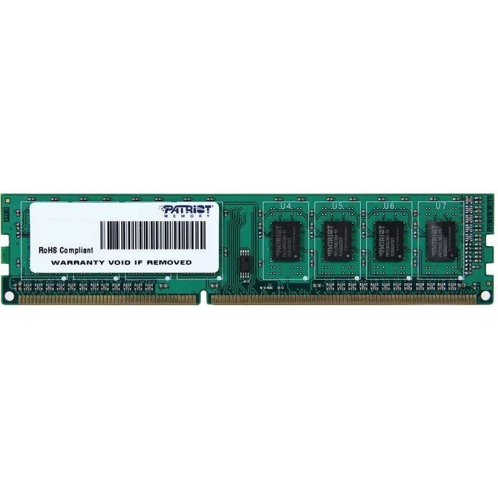 Operatīvā atmiņa 4Gb DDR-III 1600MHz Patriot Signature (PSD34G16002)