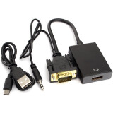 Pārejas savienojums GEMBIRD HDMI (F) - VGA (M) + audio (A-VGA-HDMI-01)