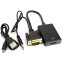 Pārejas savienojums GEMBIRD HDMI (F) - VGA (M) + audio (A-VGA-HDMI-01)