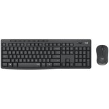 Tastatūra LOGITECH MK295 GRAPHITE NORDIC ENG/RU (920-009810)