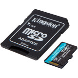 Memory card Kingston 256GB microSDXC Canvas Go Plus 170R A2 U3 V30 Card + ADP (SDCG3/256GB)