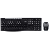 Tastatūra + pele LOGITECH MK270 ENG BLACK (920-004508)