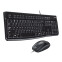 Tastatūra + pele LOGITECH MK120 Corded Combo BLACK USB US - 920-002563 - foto 2