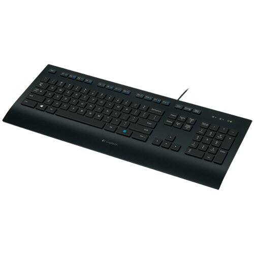 Tastatūra LOGITECH K280e Corded Keyboard - BLACK USB US - 920-005217