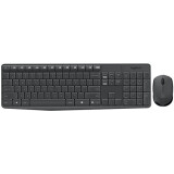 Tastatūra + pele LOGITECH MK235 ENG GREY (920-007931)