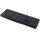 Tastatūra LOGITECH K120 Corded Keyboard - BLACK - USB - LTH (920-002526)