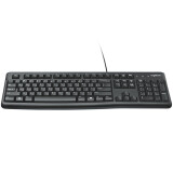 Tastatūra LOGITECH K120 Corded Keyboard - BLACK - USB - LTH (920-002526)