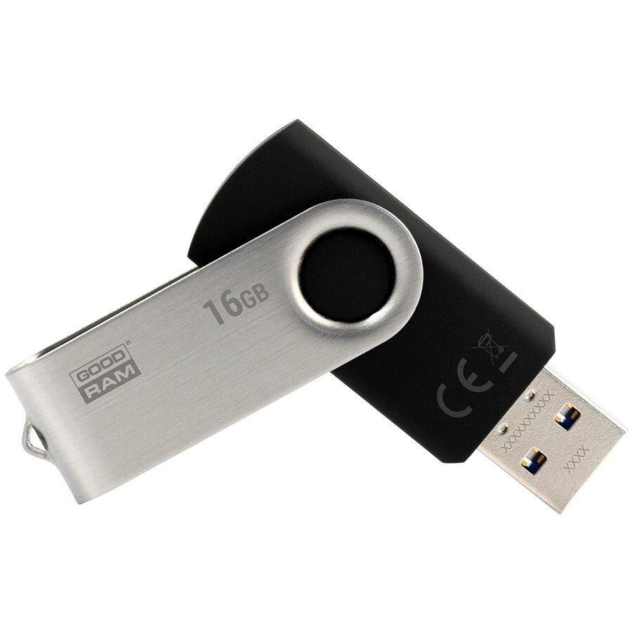 USB zibatmiņa GOODRAM 16GB UTS3 BLACK USB 3.0 - UTS3-0160K0R11