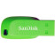 USB zibatmiņa SanDisk Cruzer Blade USB Flash Drive 64GB Electric Green - SDCZ50C-064G-B35GE