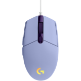 Pele LOGITECH G102 LIGHTSYNC Corded Gaming Mouse - LILAC - USB - EER (910-005854)