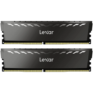 Operatīvā atmiņa Lexar® THOR 32GB 3200MHz DDR4 CL16 UDIMM XMP KIT of 2x16GB (LD4BU016G-R3200GDXG)