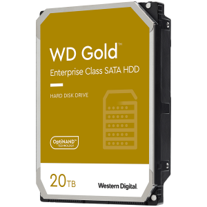 Cietais disks WD Gold 20TB SATA-III (WD202KRYZ)