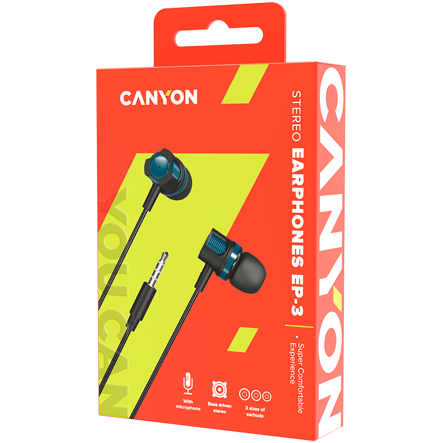 CANYON EP-3 Black/Blue (CNE-CEP3G)