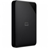 Ārējie cietie diski un SSD HDD External WD Elements SE Portable (1TB, USB 3.0) (WDBEPK0010BBK-WESN)