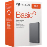 Ārējie cietie diski un SSD SEAGATE Basic 5TB USB 3.0 (STJL5000400)