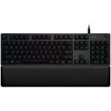 Tastatūra LOGITECH G513 Corded LIGHTSYNC Mechanical Gaming Keyboard - CARBON - US INT'L - USB - TACTILE (920-009330)