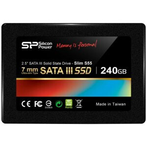 SSD Silicon Power Slim - S55 240GB SSD SATAIII - SP240GBSS3S55S25