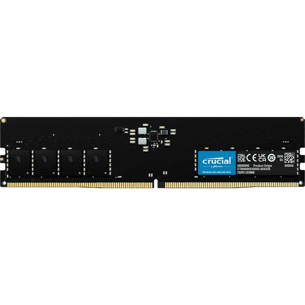 Operatīvā atmiņa Crucial 8Gb 4800MHz DDR5 CL40 (CT8G48C40U5)