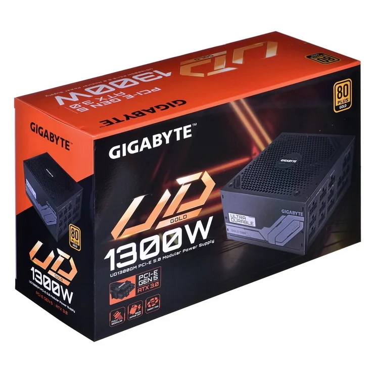 Barošanas bloks GIGABYTE GP-UD1300GM PG5 1300W (GP-UD1300GM PG5)