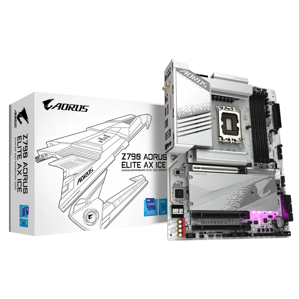 Pamatplate GIGABYTE Z790 A ELITE AX ICE LGA1700 ATX (Z790 A ELITE AX ICE)