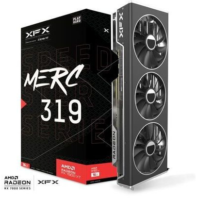 Videokarte XFX RADEON RX 7800XT SPEEDSTER MERC319 16GB GDDR6 (RX78TMERCB9)