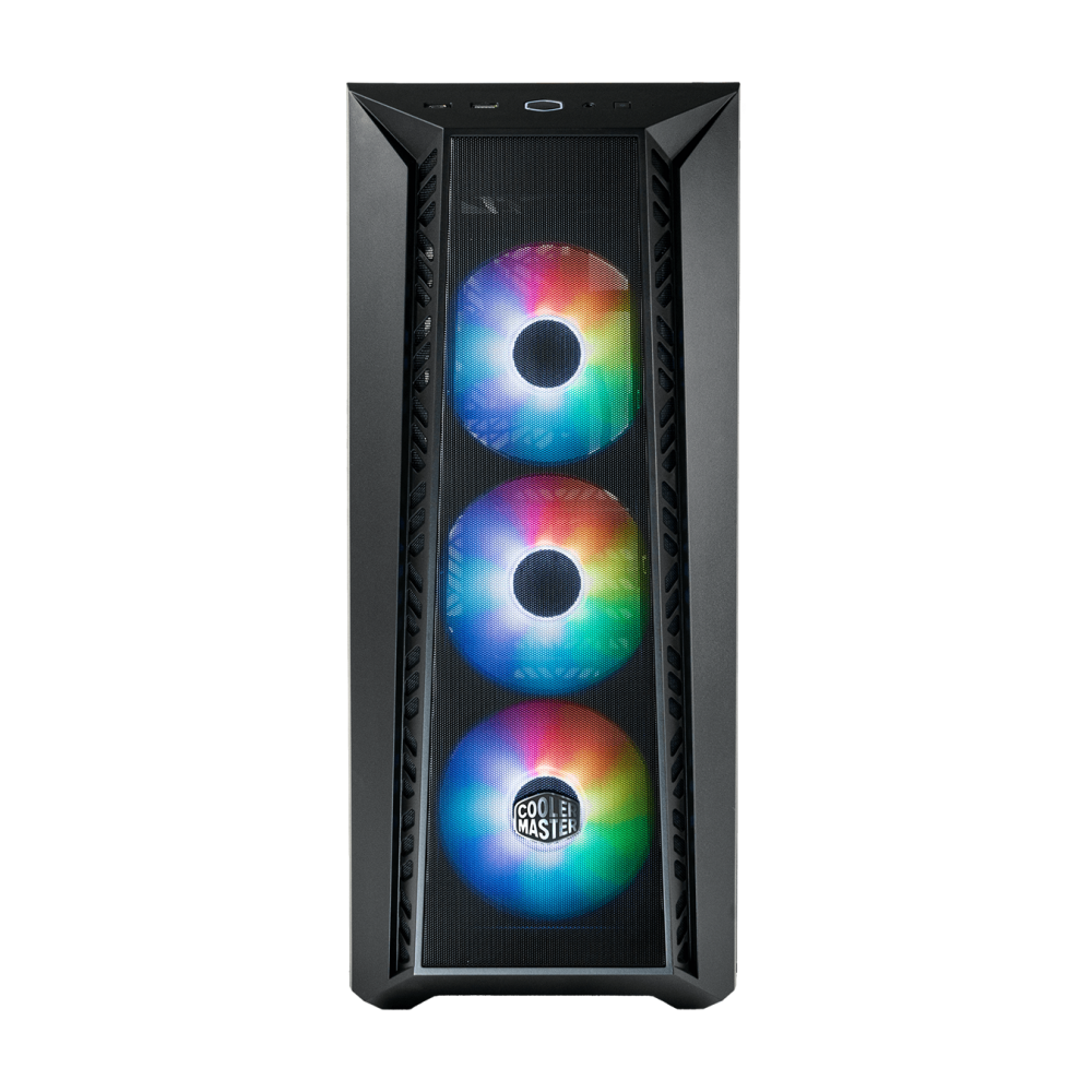 Datoru korpuss COOLER MASTER Masterbox 520 Mesh ARGB Midi-Tower (MB520-WGNN-S00)