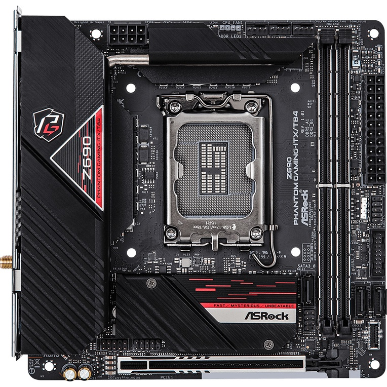 Pamatplate ASROCK Z690 PHANTOM GAMING(Z690 PHANTOM GAMING-ITX/TB4)