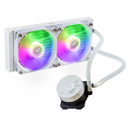 Dzesētājs COOLER MASTER Masterliquid 240L Core WH (MLW-D24M-A18PZ-RW)