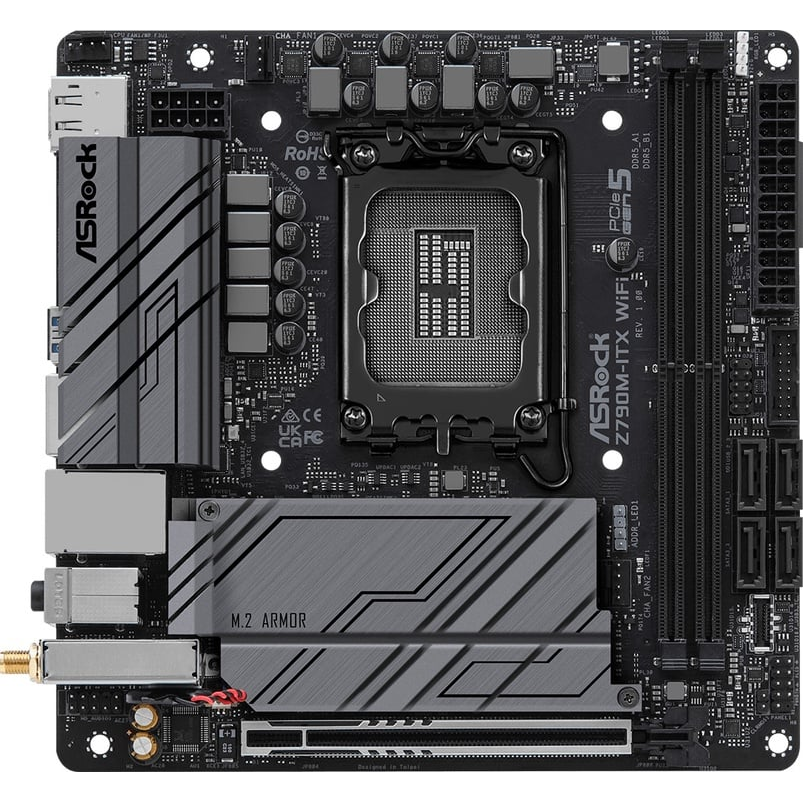 Pamatplate ASROCK Z790M ITX WIFI(Z790M-ITX WIFI)