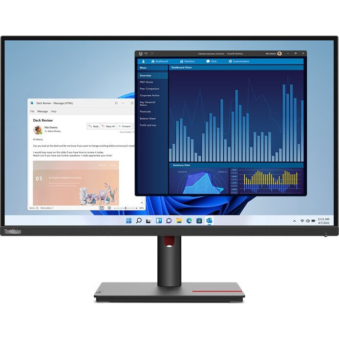 Monitors LENOVO ThinkVision T27p-30 27inch UHD (63A9GAT1EU)