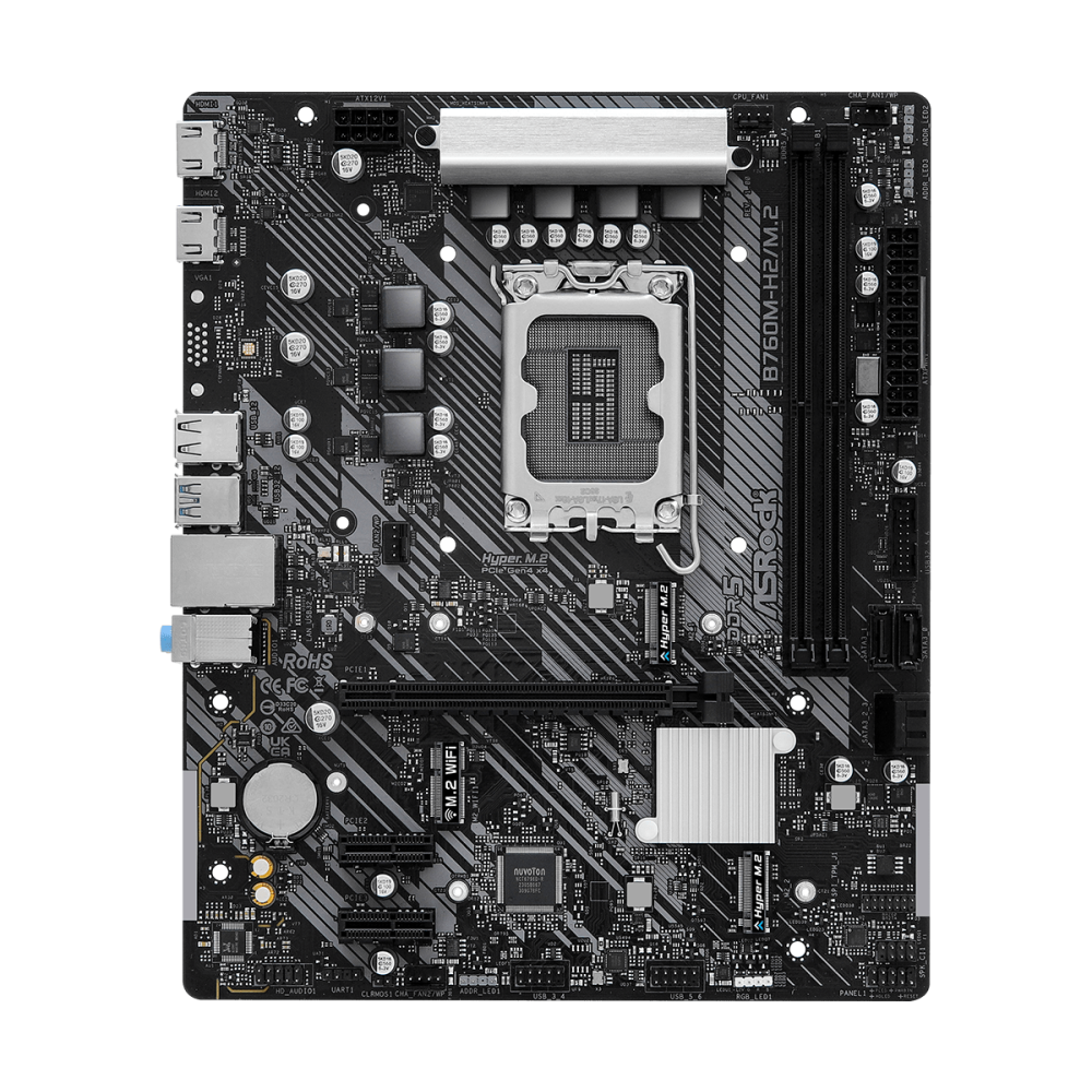 Pamatplate ASROCK B760M-H2/M.2(B760M-H2/M.2)