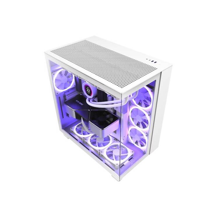 Datoru korpuss NZXT H9 Flow Midi-Tower (CM-H91FW-01)