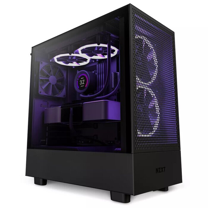 Datoru korpuss NZXT H5 Flow RGB Midi-Tower (CC-H51FB-R1)