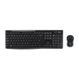 Tastatūra + pele LOGI MK270 Wireless Combo black USB (US) (920-004508)