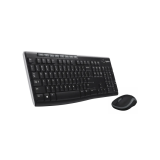 Tastatūra + pele LOGI MK270 Wireless Combo black USB (US) (920-004508)