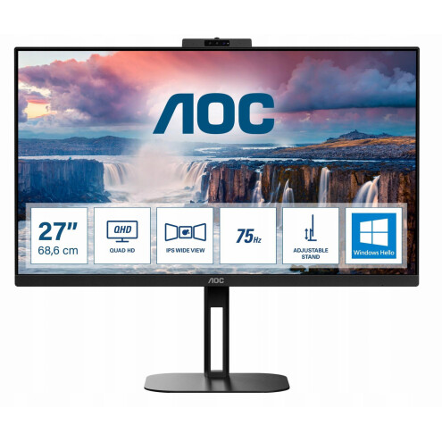 Monitors AOC 27'' IPS Full HD (Q27V5CW/BK)