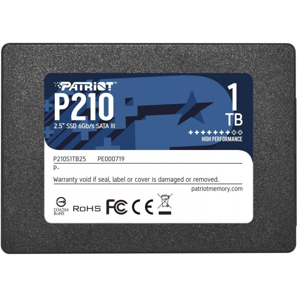 SSD PATRIOT P210 1TB (P210S1TB25)