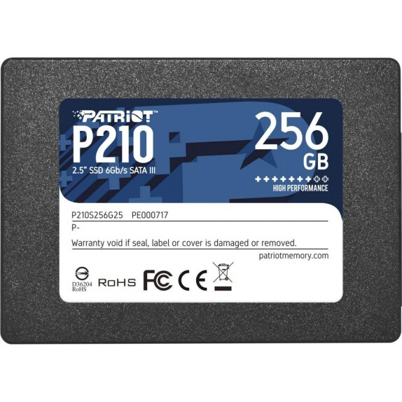 SSD PATRIOT P210 256GB (P210S256G25)