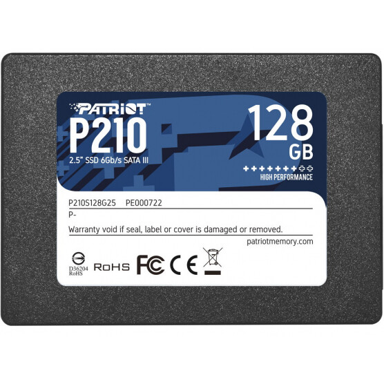 SSD PATRIOT P210 128GB (P210S128G25)