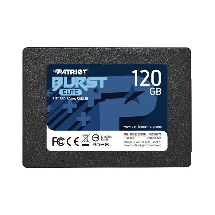 SSD PATRIOT Burst Elite 120GB (PBE120GS25SSDR)