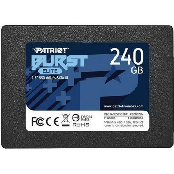 SSD PATRIOT Burst Elite 240GB (PBE240GS25SSDR)