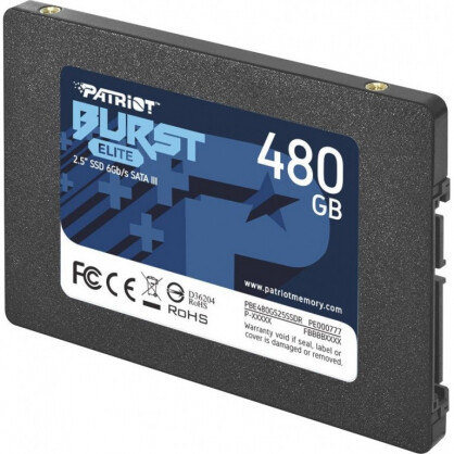 SSD PATRIOT Burst Elite 480GB (PBE480GS25SSDR)