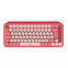 Tastatūra LOGI POP Keys Wless Emoji Keys Pink ENG (920-010737)