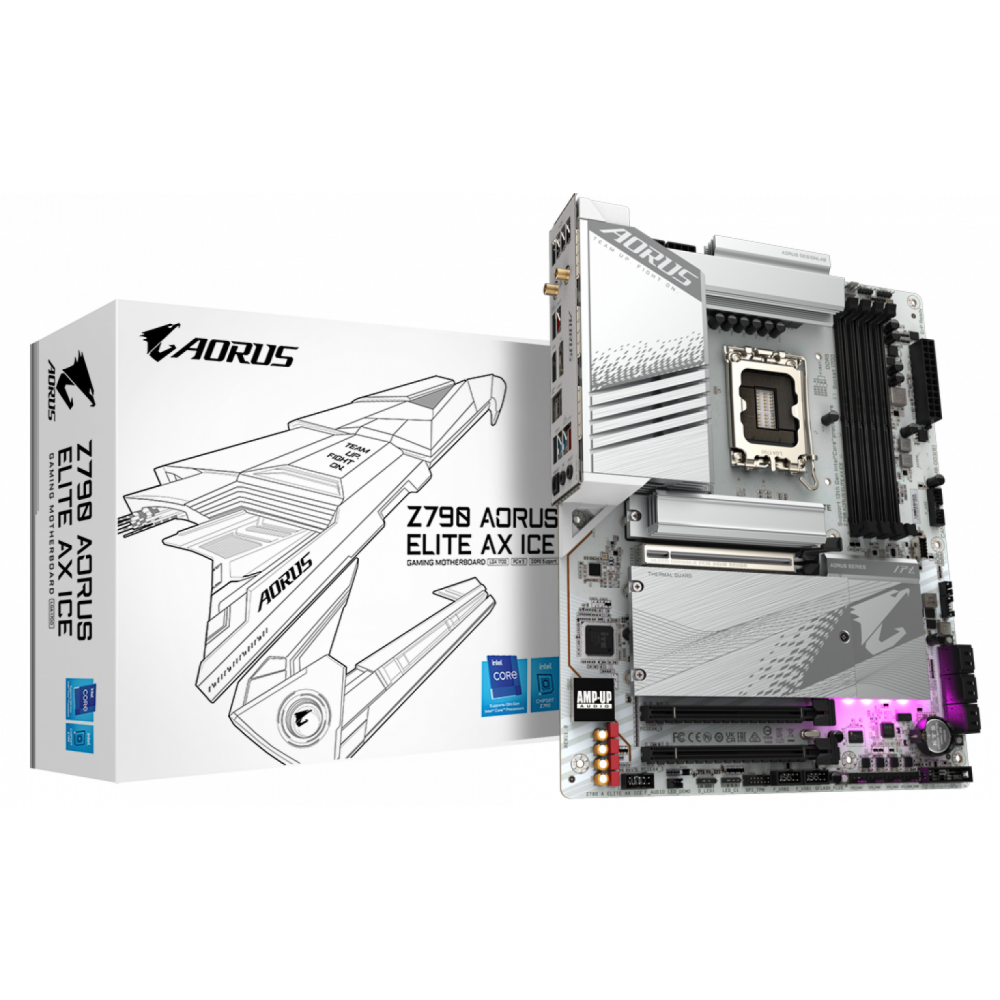 Pamatplate GIGABYTE Z790 AORUS ELITE AX ICE (Z790 AORUS ELITE AX ICE)