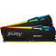 Operatīvā atmiņa Kingston Fury Beast RGB 64Gb 6000MHz DDR5 36CL Kit of 2x32GB (KF560C36BBEAK2-64)