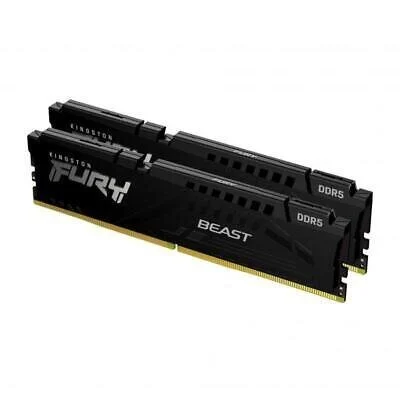 Operatīvā atmiņa Kingston 64Gb DDR5 Fury Beast (KF560C36BBEK2-64) (2x32Gb KIT)