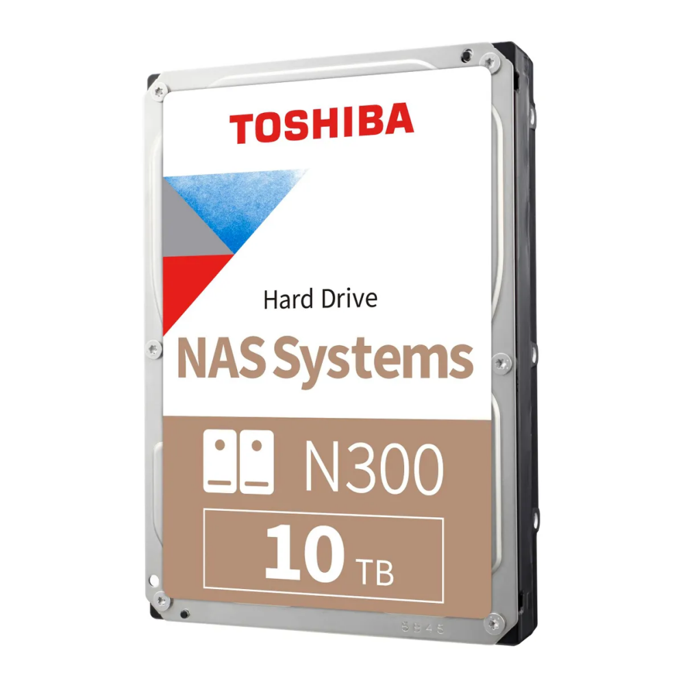 Cietais disks TOSHIBA BULK N300 NAS 3.5" 10TB (HDWG11AUZSVA)