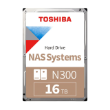 Cietais disks TOSHIBA N300 NAS 3.5" 16TB (HDWG31GUZSVA)