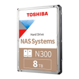 Cietais disks Toshiba N300 8Tb SATA-III (HDWG480UZSVA)