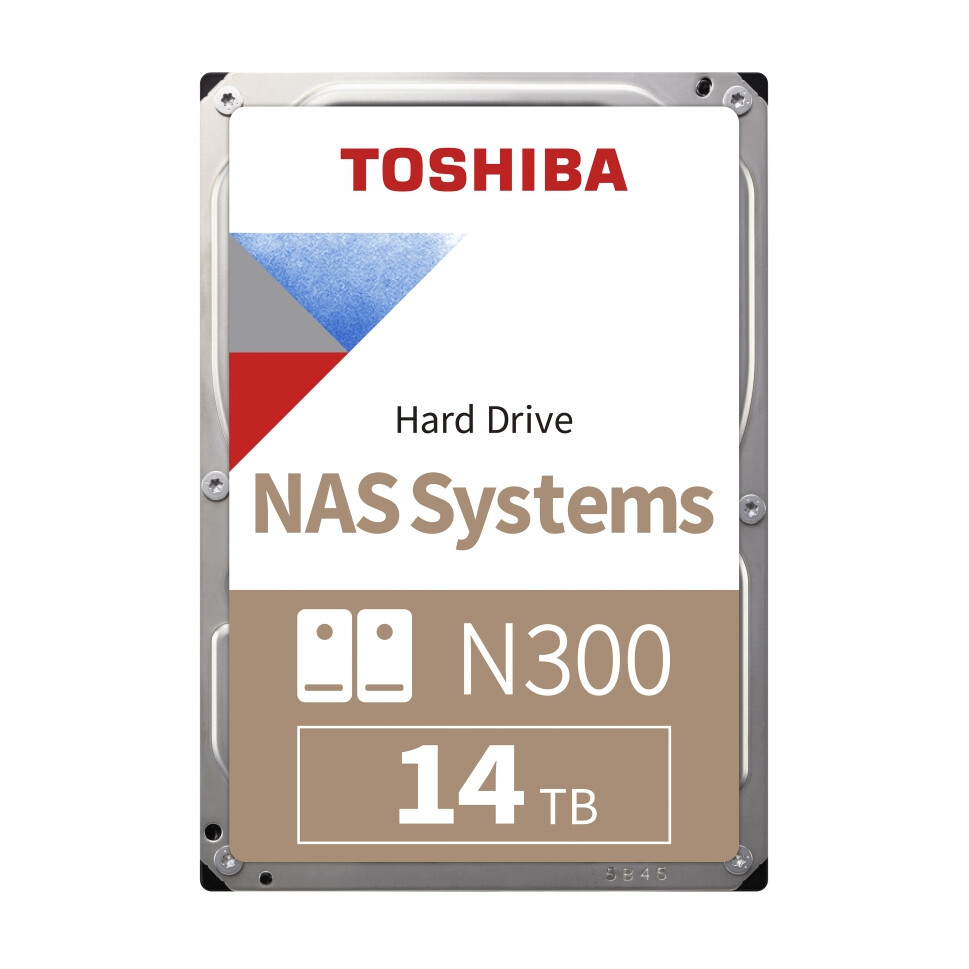 Cietais disks TOSHIBA N300 NAS 14TB SATA-III (HDWG51EEZSTAU)